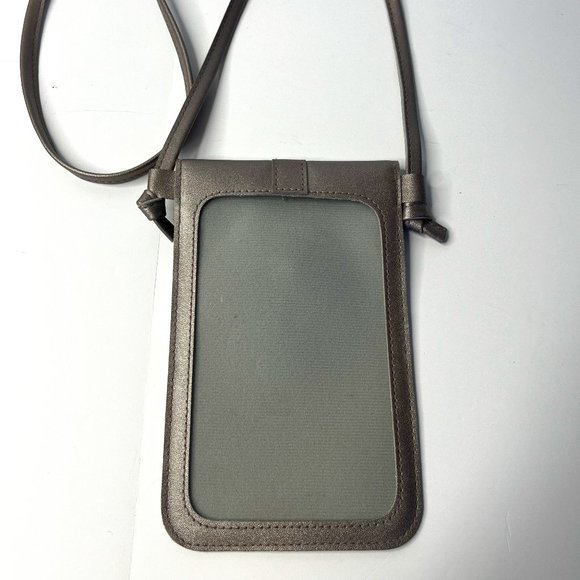 Silverton Casino Touch Screen Cell Phone Tan Cross-body Wallet shoulder bag - Picture 4 of 9